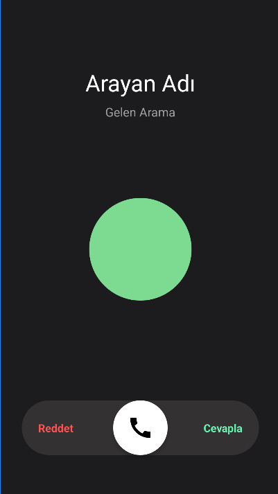 Xiaomi Teması Gelen Arama